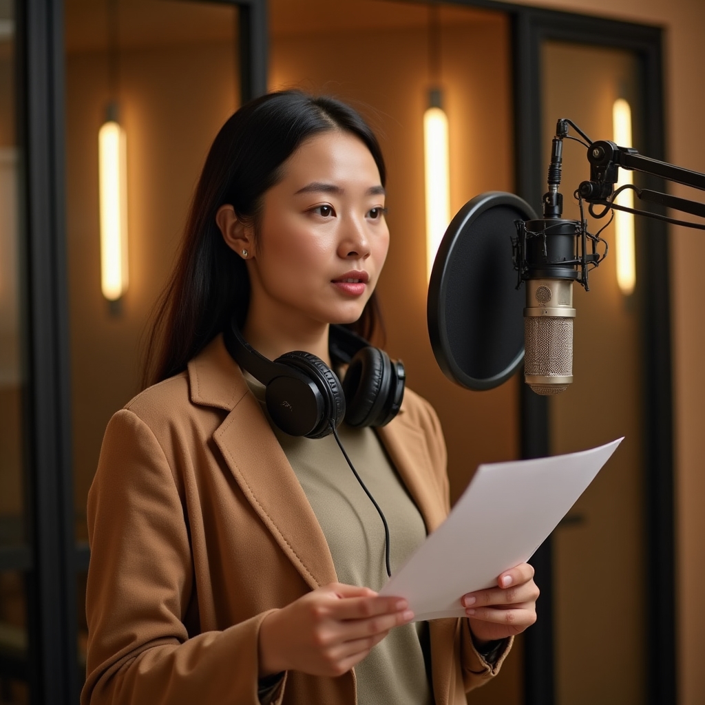 Запись рекламного ролика для радио в студии