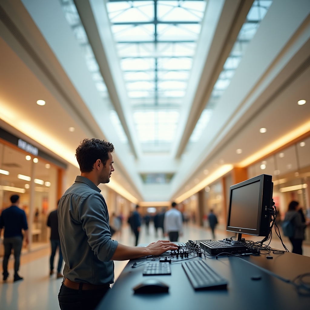 Запись объявлений для торгового центра